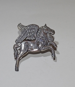 Broche en plata. Pegaso. CORDOBA